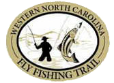 fly fishing trail logo